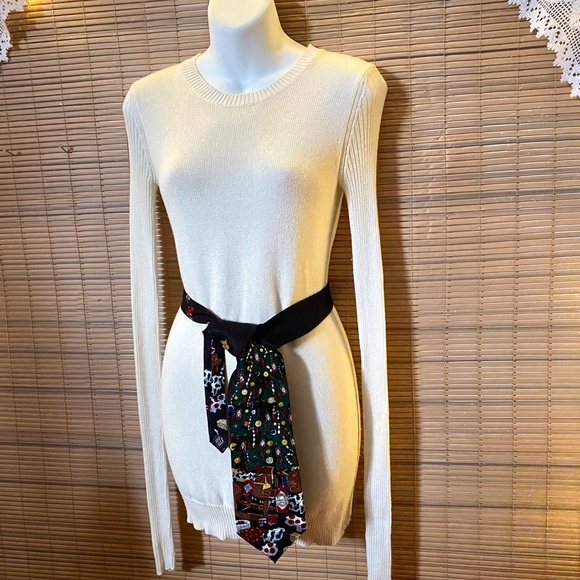 ORGANIC John Patrick sweater dress. Push-up sleeves, ribbed back - Picture 2 of 16